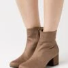 Anna Field Boots À Talons - Taupe