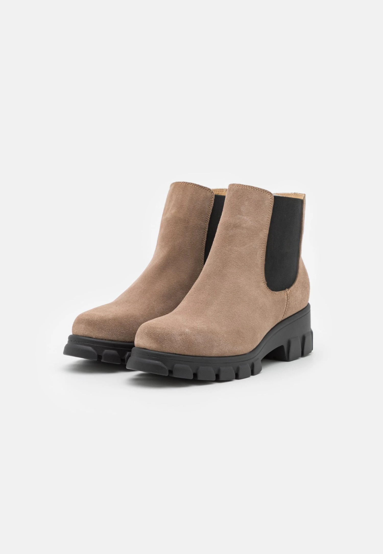 Leather - Bottines - Taupe – Image 3