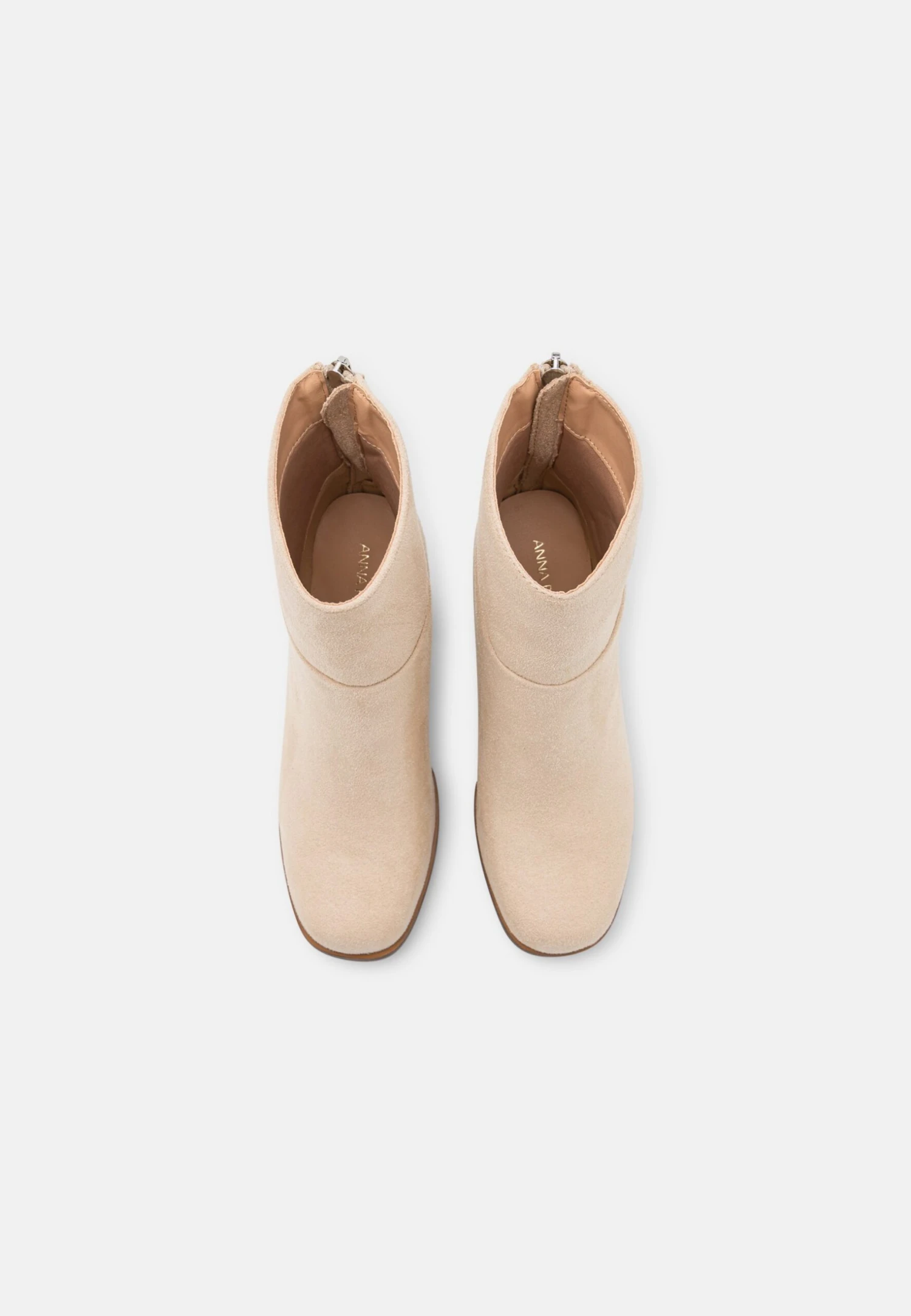 Wide Fit - Bottines À Plateau - Beige – Image 6