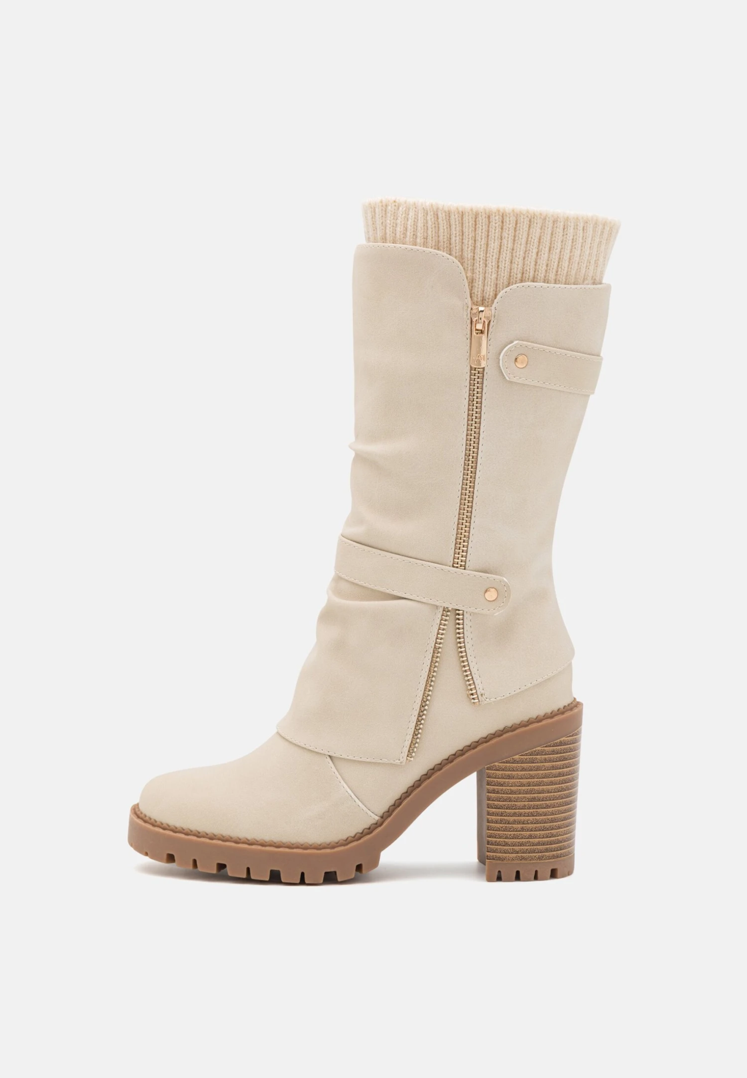 Anna Field Bottes - Beige – Image 2