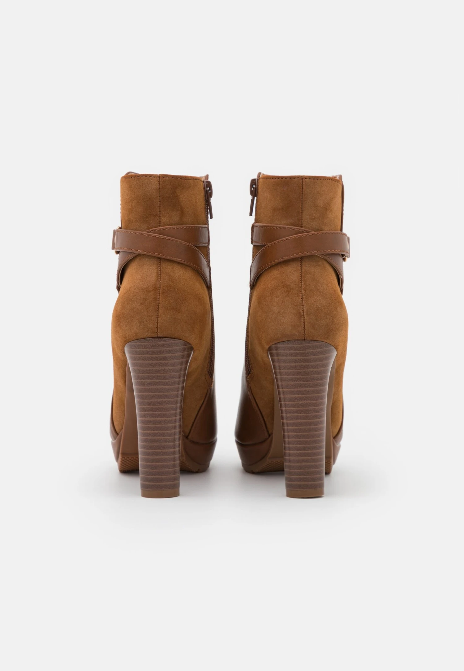 Anna Field Bottines À Plateau - Cognac – Image 4