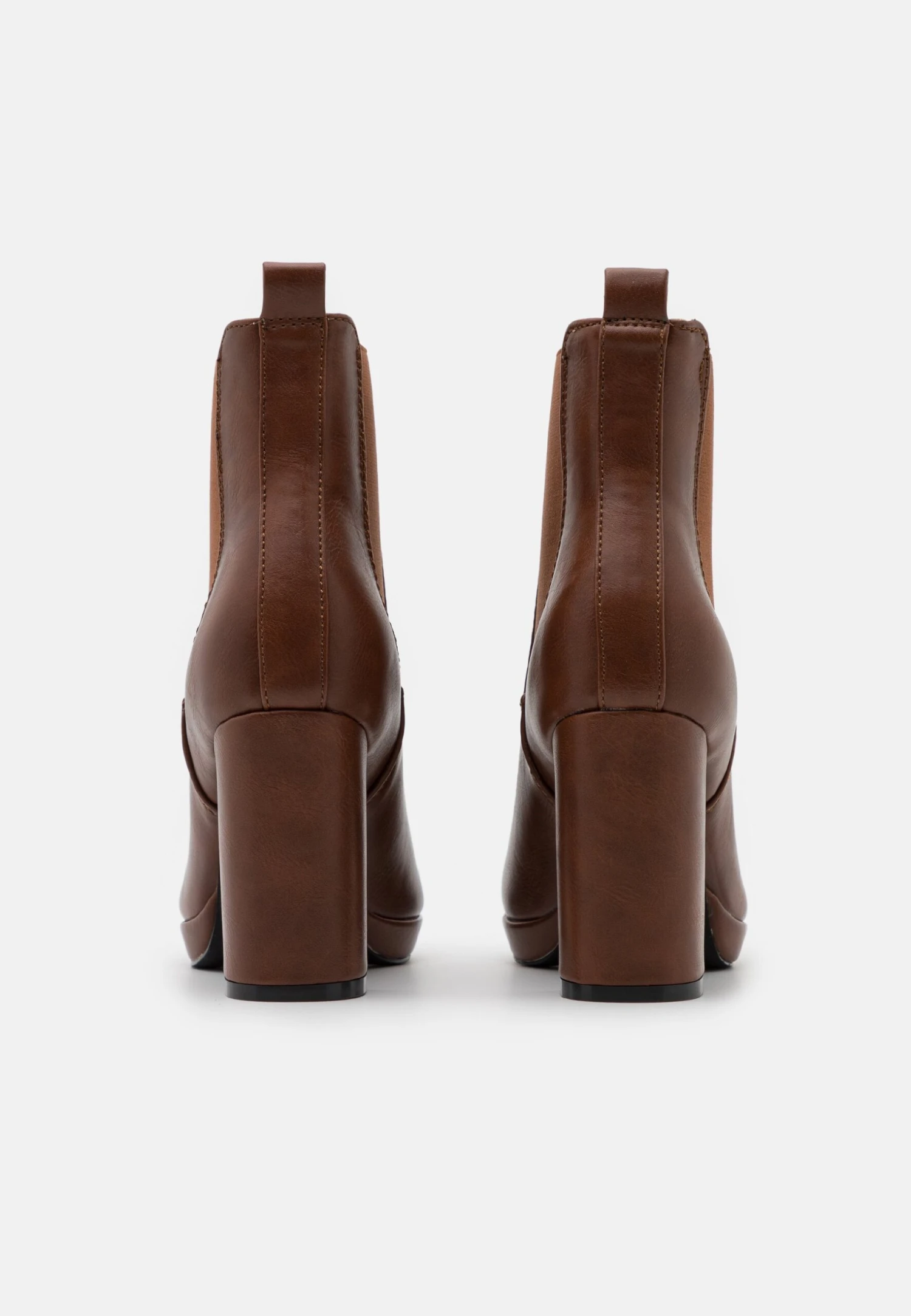 Anna Field Bottines À Talons Hauts - Cognac – Image 4