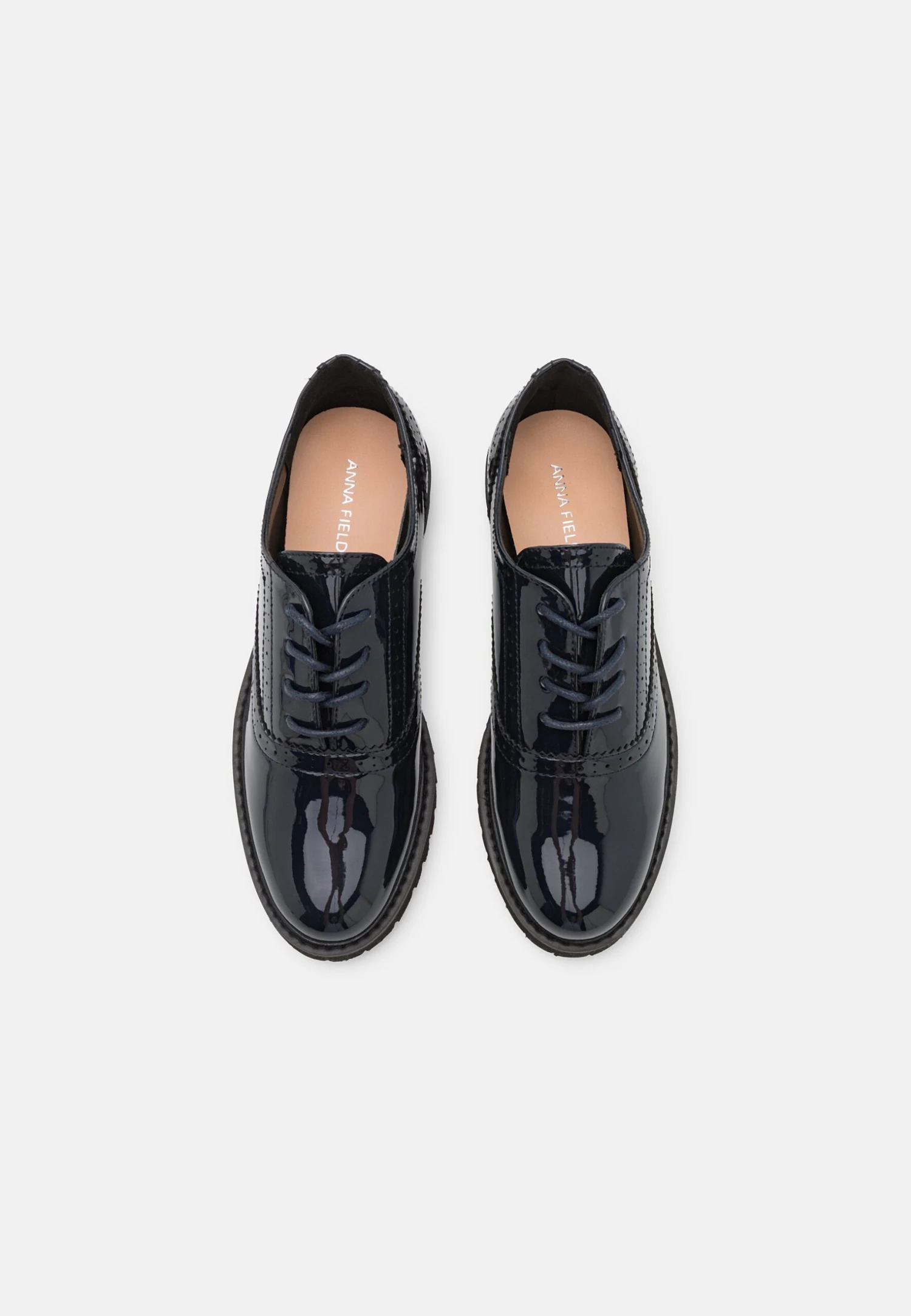 Anna Field Derbies - Dark Blue – Image 6