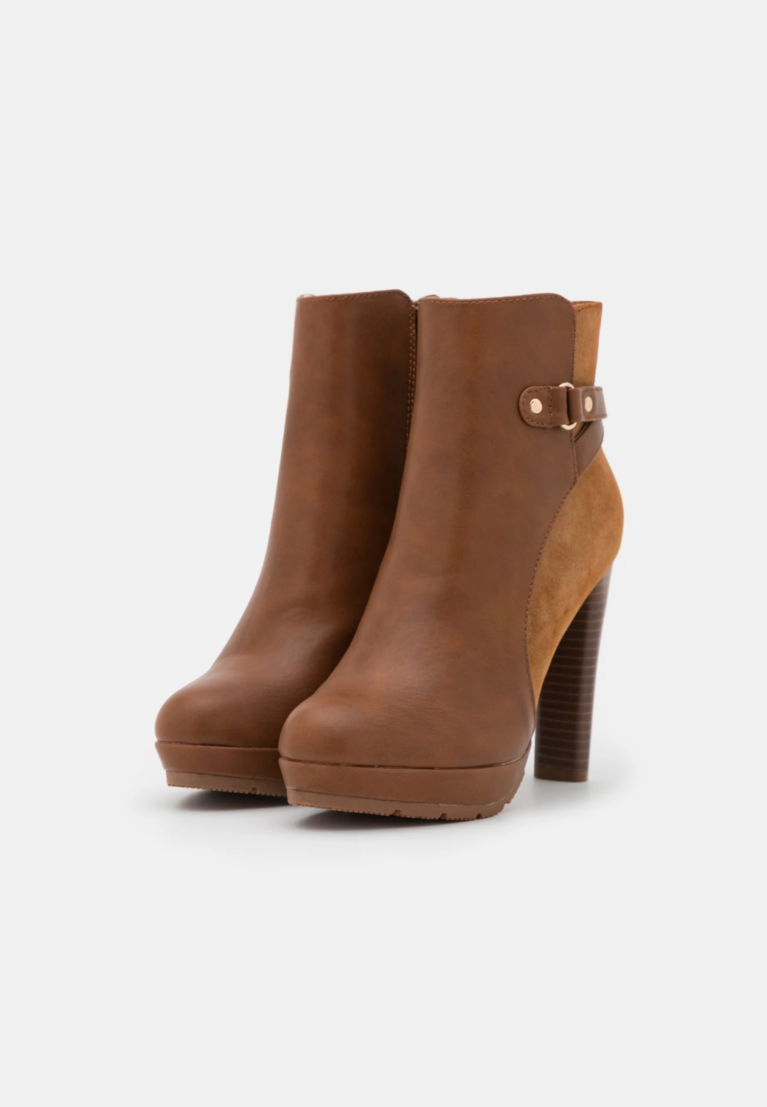 Anna Field Bottines À Plateau - Cognac – Image 3