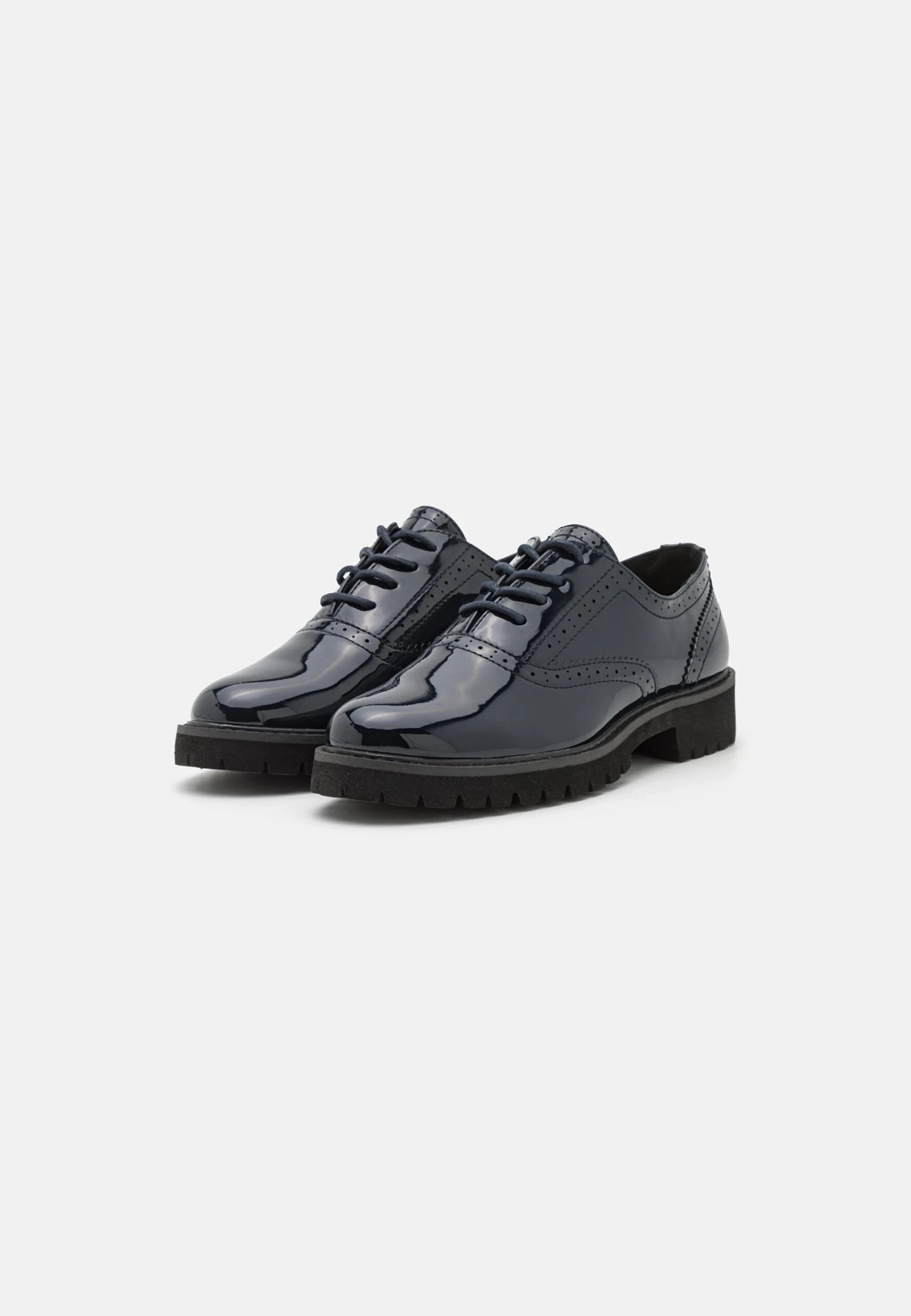 Anna Field Derbies - Dark Blue – Image 3