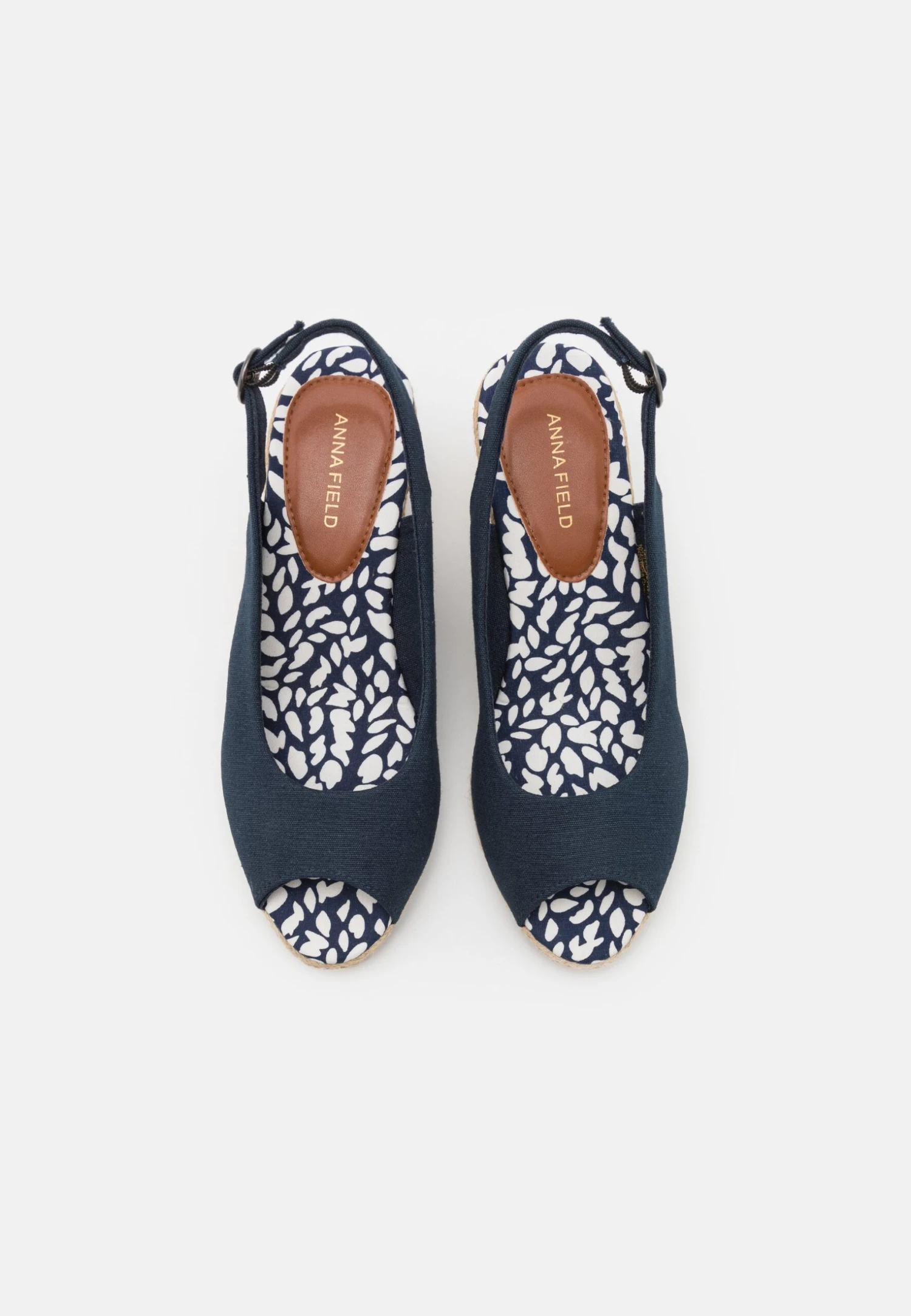Anna Field Sandales Compensées - Dark Blue – Image 6