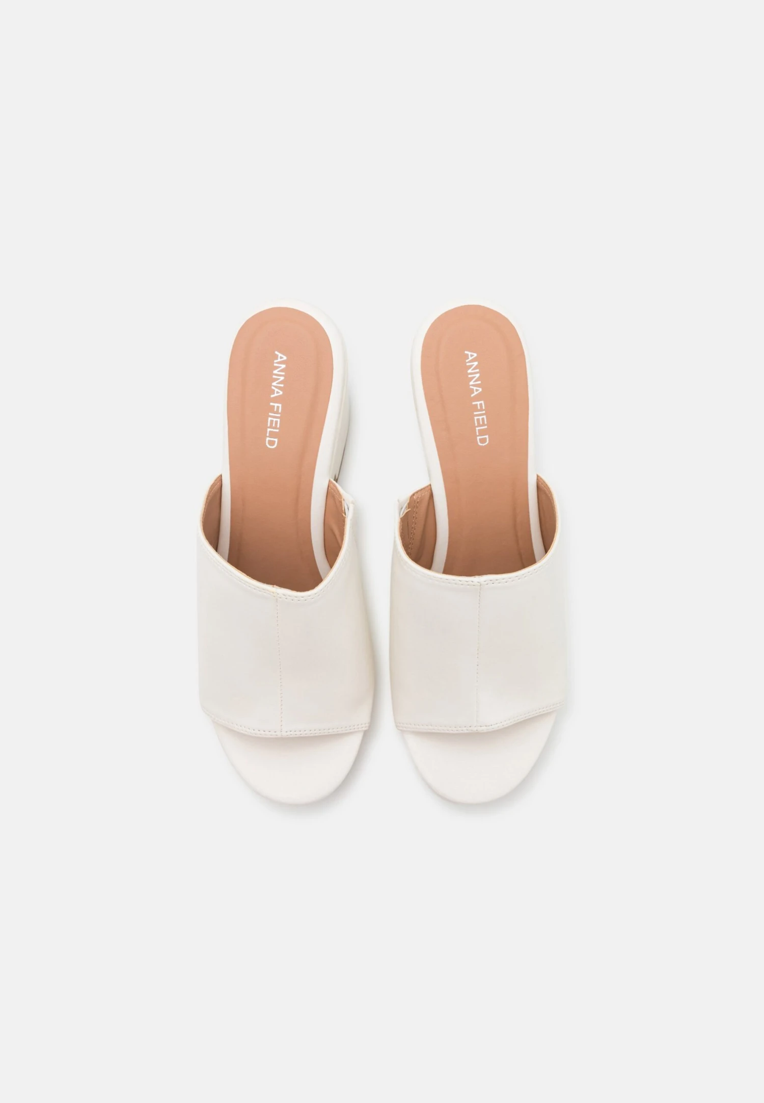Wide Fit - Mules À Talons - White – Image 6