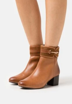 Anna Field Leather - Bottines - Cognac