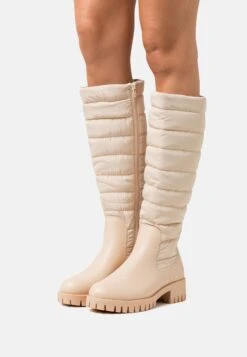 Winter Boot - Bottes À Plateau - Beige