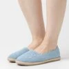 Anna Field Mocassins - Light Blue