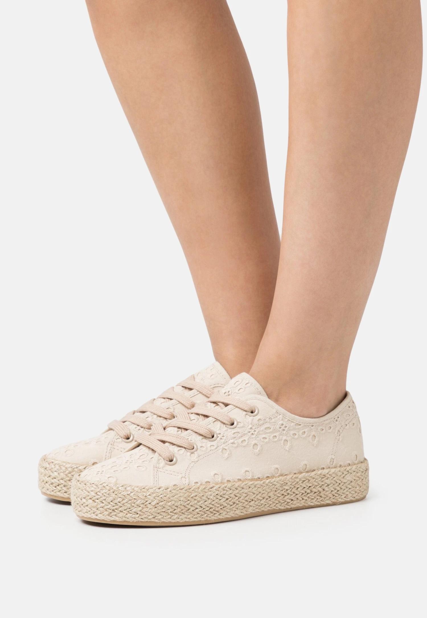 Anna Field Chaussures À Lacets - Beige
