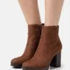 Anna Field Boots À Talons - Brown
