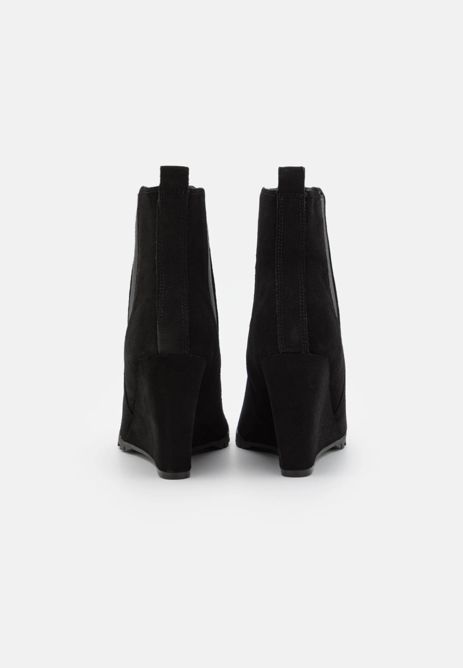Leather - Bottines Compensées - Black – Image 4