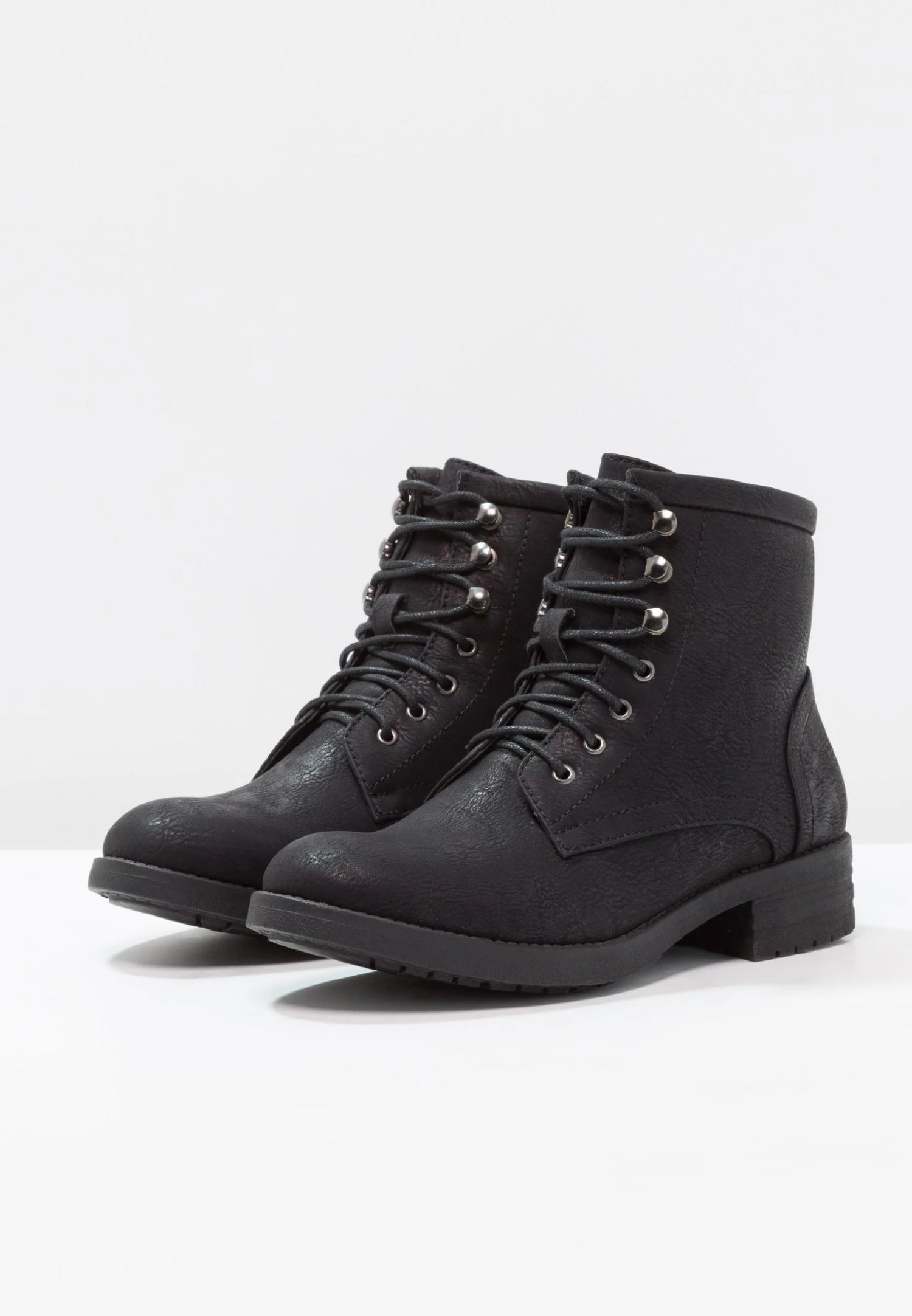 Anna Field Winter Boot - Bottines À Lacets - Black – Image 4
