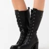 Anna Field Bottes À Plateau - Black