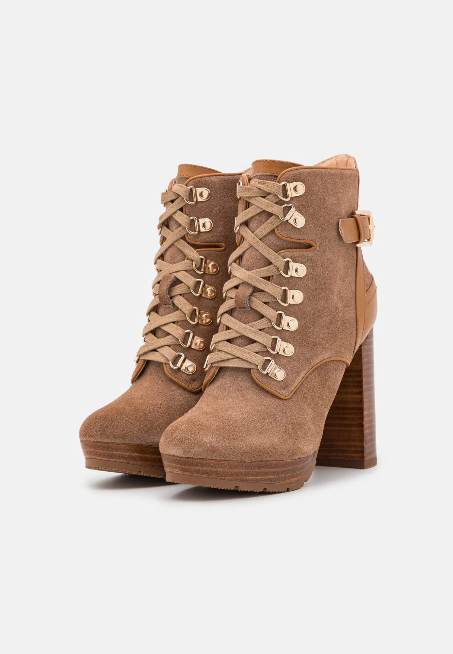 Anna Field Leather - Bottines À Lacets - Cognac – Image 3