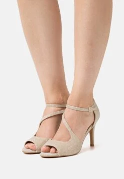 Anna Field Sandales À Talons Hauts - Gold