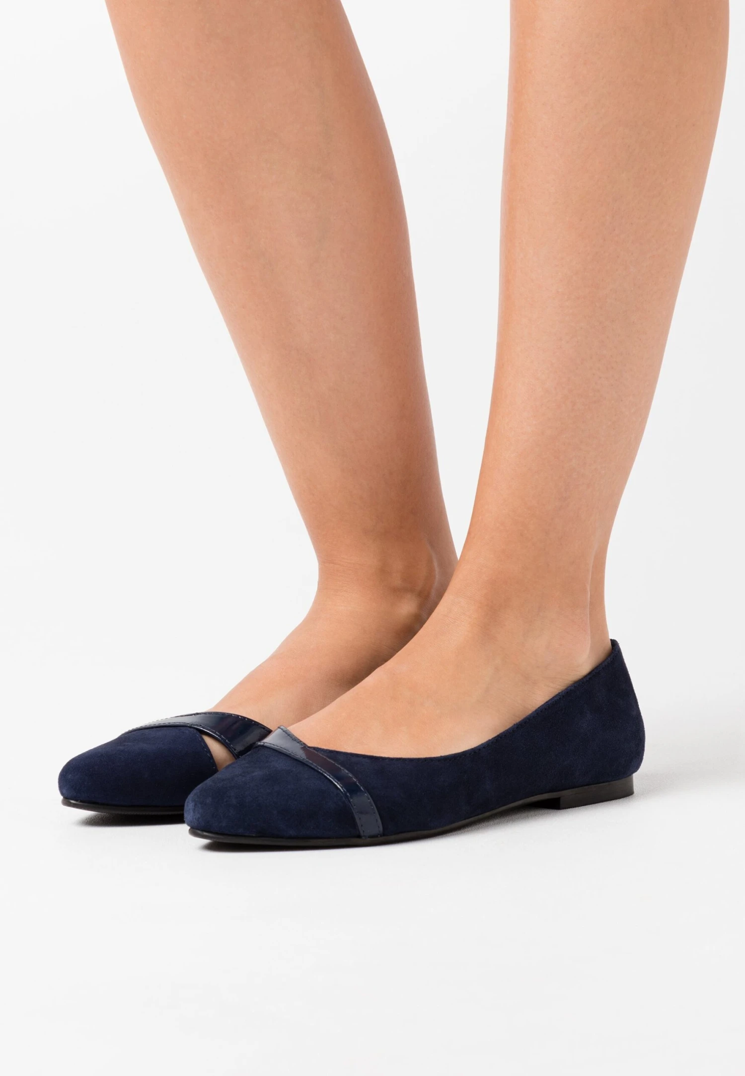 Anna Field Leather - Ballerines - Dark Blue