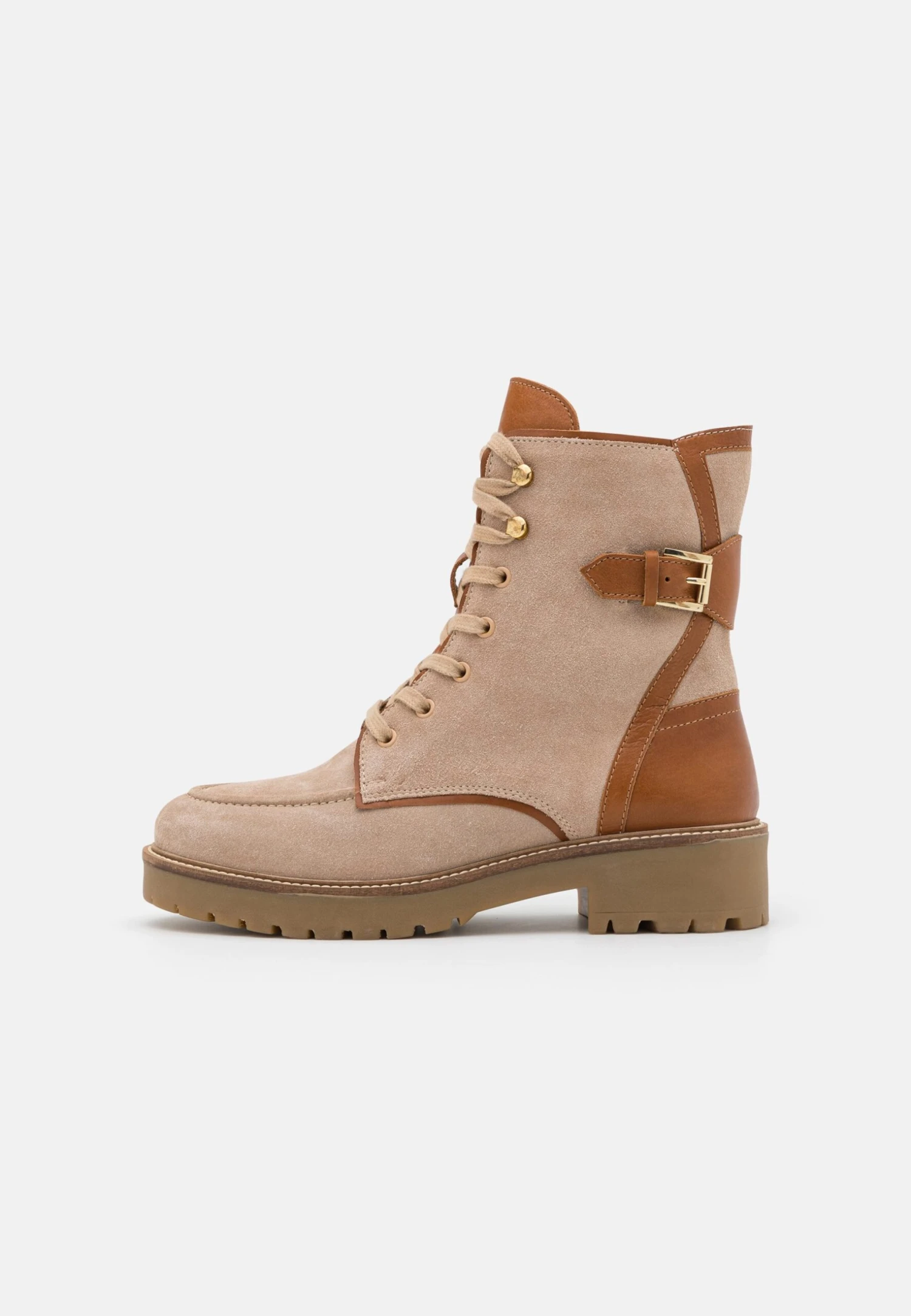 Anna Field Leather - Bottines À Lacets - Taupe – Image 2
