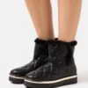 Anna Field Winter Boot - Bottines À Plateau - Black