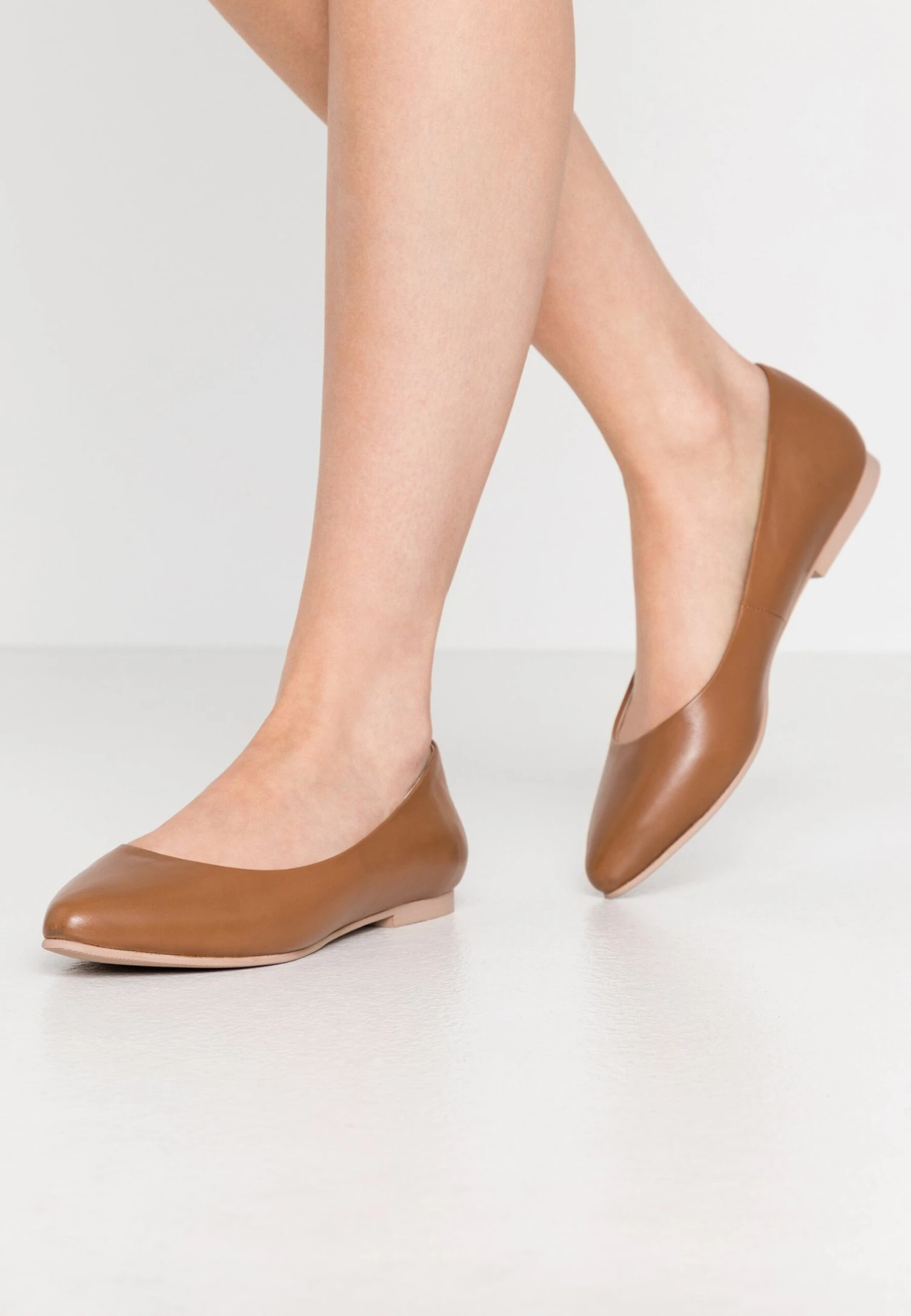 Anna Field Leather - Ballerines - Cognac