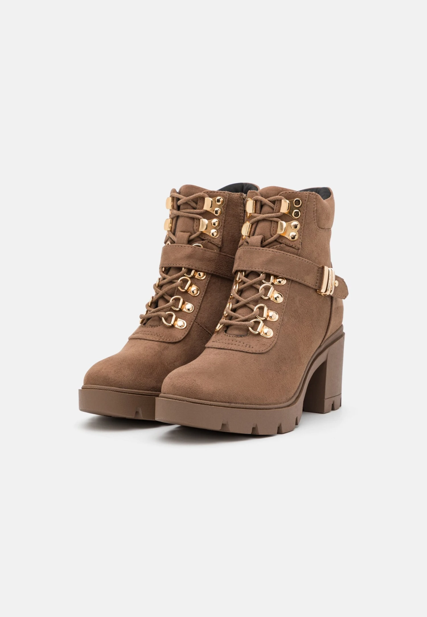 Anna Field Bottines À Lacets - Taupe – Image 3