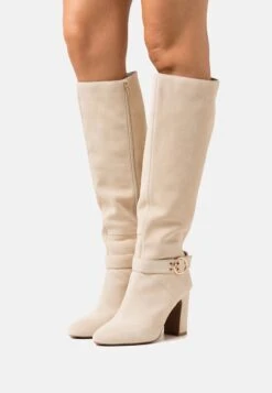 Anna Field Leather - Bottes À Talons Hauts - Beige