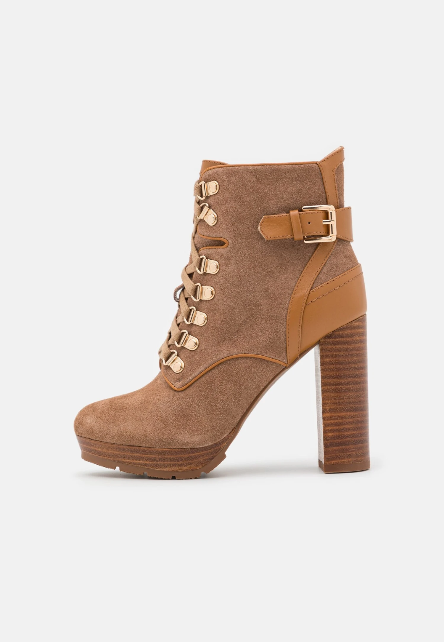 Anna Field Leather - Bottines À Lacets - Cognac – Image 2
